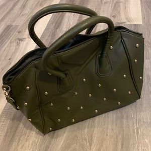 💕2 for $15💕 Olive Green Studded Purse